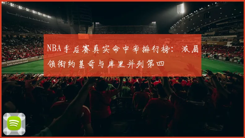 NBA季后赛真实命中率排行榜：浓眉领衔约基奇与库里并列第四